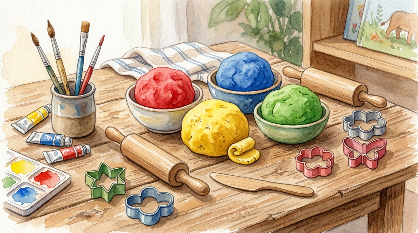 Montessori handwork and art supplies