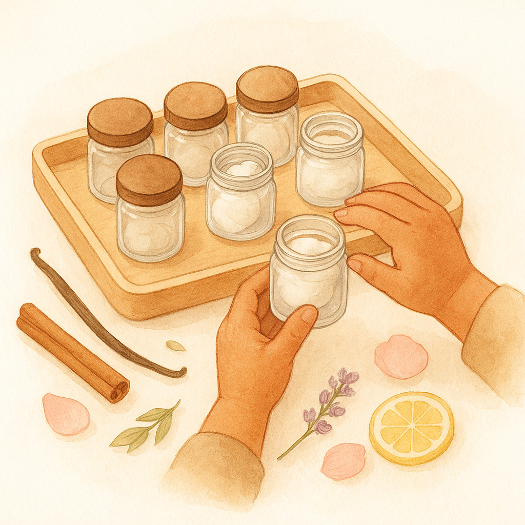 Montessori Scent Bottles — pairs of matching bottles for sensorial smell exercises